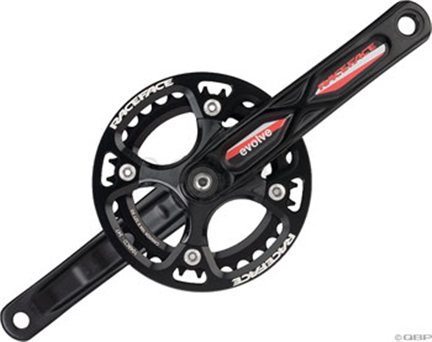 LACE FACE レースフェイス　EVOLVE XC Race Face Evolve XC Crankset Raceface 44/32/22T 175mm Black