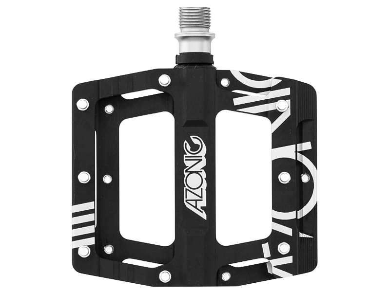高品質，本物保証】 O Neal Azonic 420 Flat Bicycle Pedals (Anodized