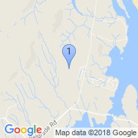 Belgrade Lakes Maine Map